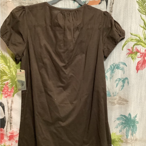 St Johns Bay blouse with sequins NWT size Small 34$ great gift idea - Picture 9 of 9